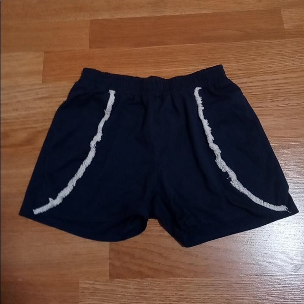 Blue shorts